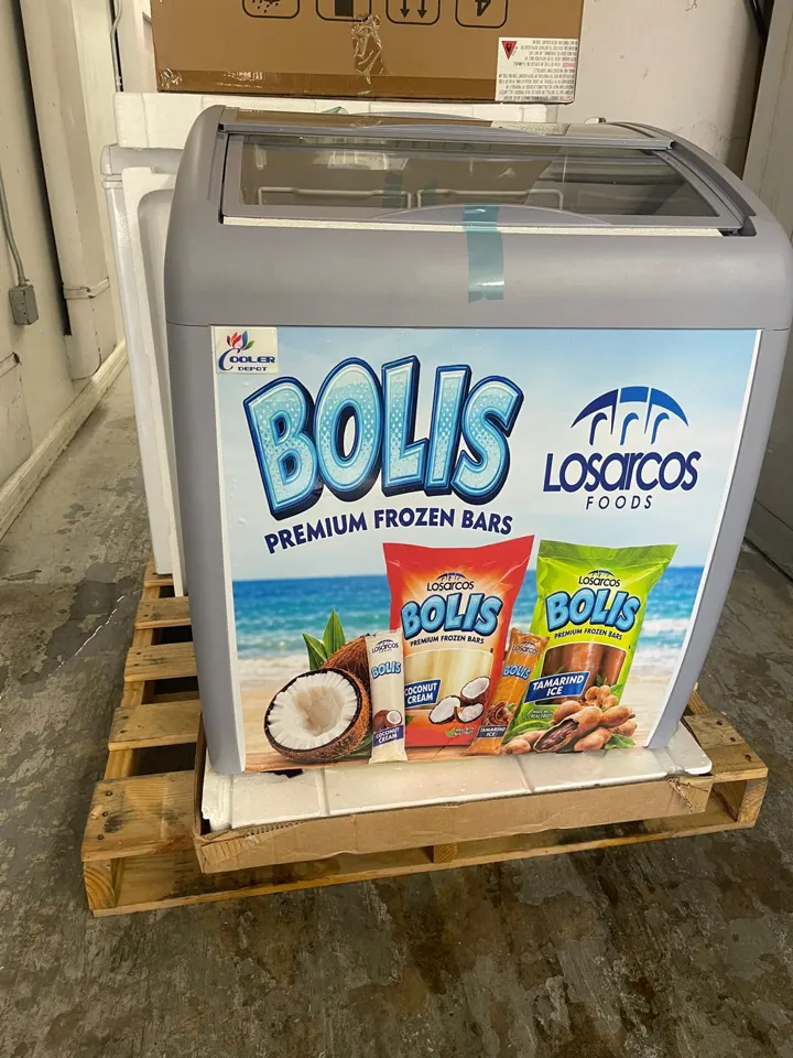 Congelador exhibidor Bolis